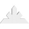 Ekena Millwork Saratoga Architectural Grade PVC Gable Bracket, 36"W x 22 1/2"H x 6"D x 6"F, 15/12 Pitch GBP036X23X0606SAR00 - alternate 4